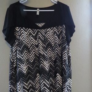 Sz 2x PerSeption Women Blouse